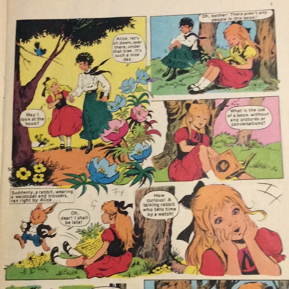 Vtg #18 Alice in Wonderland King Classics. 1978. - Picture 4 of 7